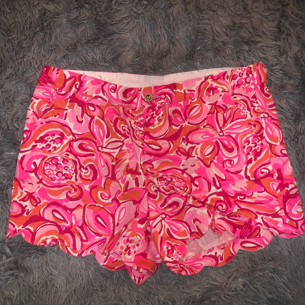 Lilly Pulitzer Buttercup Shorts Size 10